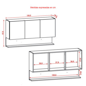 COCINA 120CM ALEGRÍA 6 PUERTAS 1 CAJÓN VAINILLA/MADERADO NATURAL 3 COCINA 120CM ALEGRÍA 6 PUERTAS 1 CAJÓN VAINILLA/MADERADO NATURAL